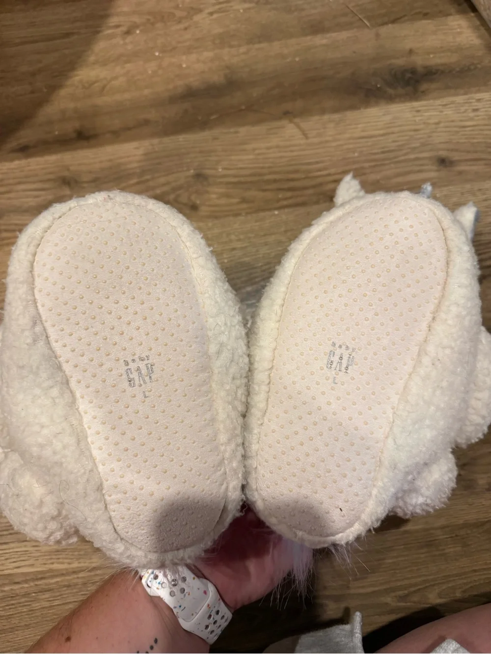GAP Girls unicorn slippers